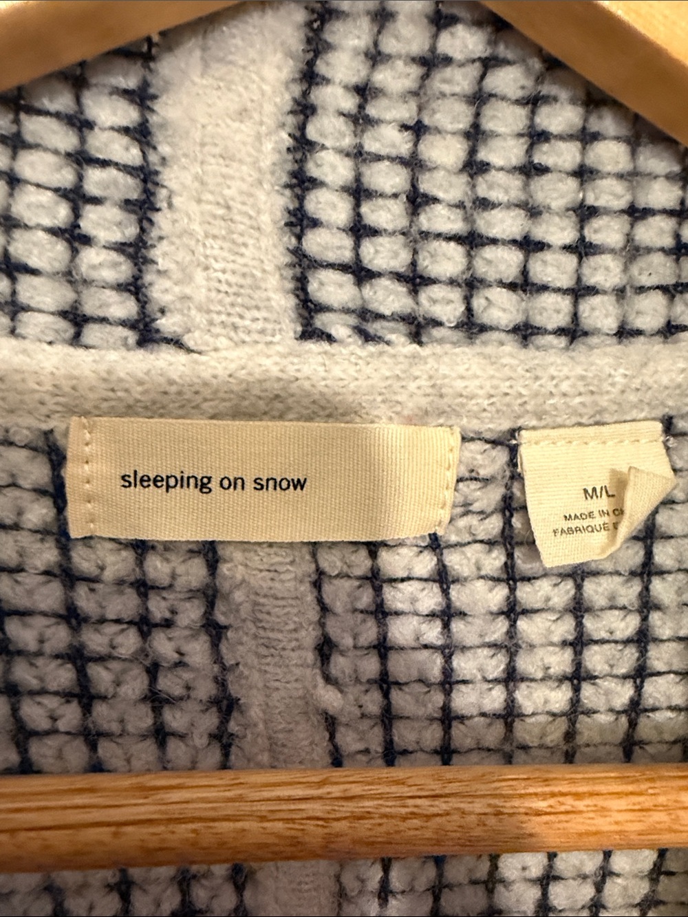 Anthropologie Sleeping on Snow Cozy Oversized Sweater - Picture 3 of 4
